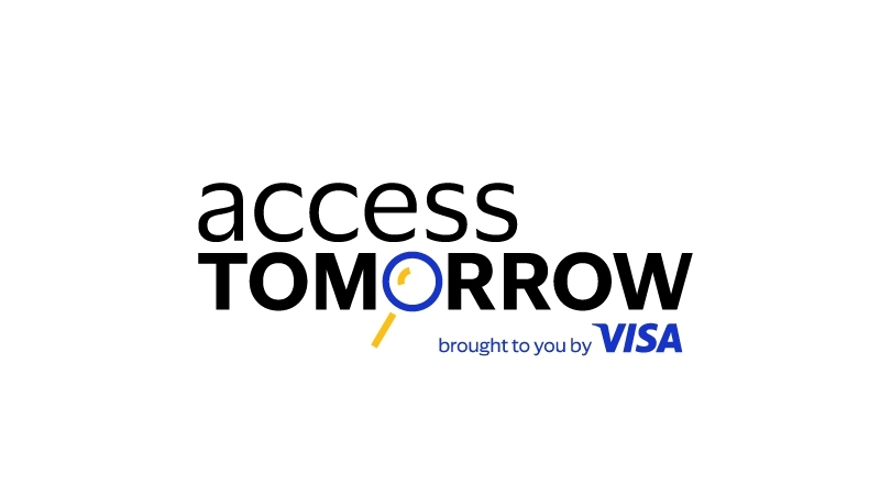 Access Tomorrow. Brought to you by Visa