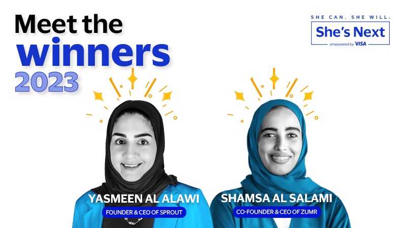 Meet the winners 2023 Yasmeen Al Alawi and Shamsa Al Salami