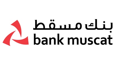 A logo of Bank Muscat