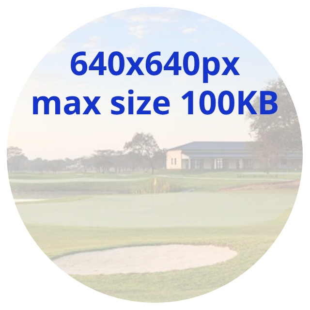 Sample image 640x640px, max size 100KB
